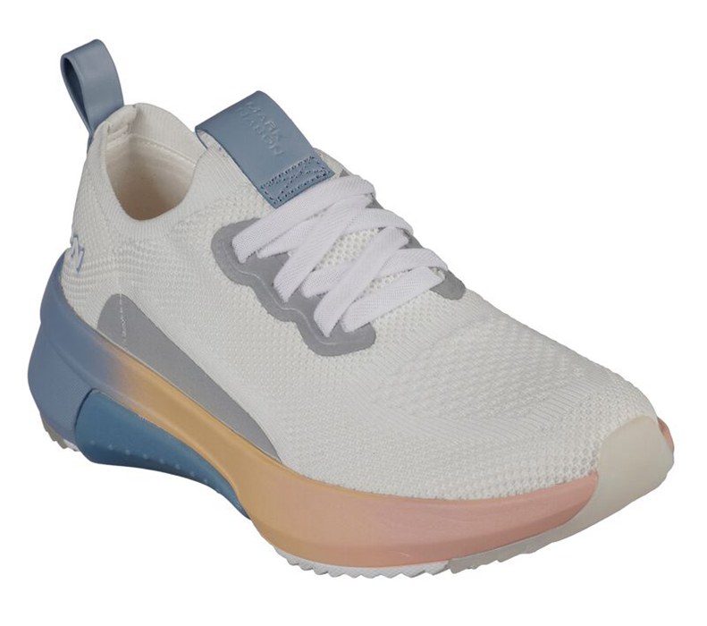 Skechers Modern Jogger 2.0 - Gael - Womens Slip On Shoes White/Multicolor [AU-QS3348]